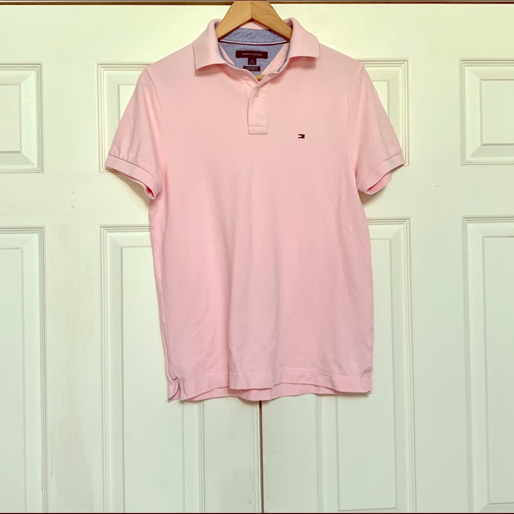 Tommy Hilfiger Mens Custom Fit Polo Shirt